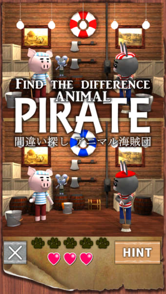PirateFind the difference