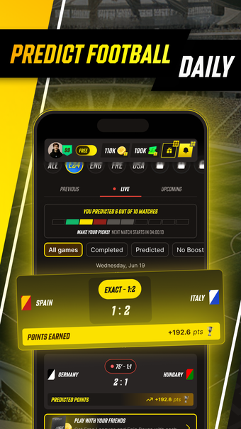 ScoreRush: Predict Football