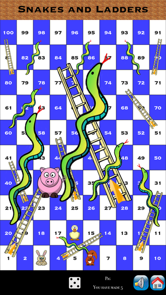 The Game of Snakes and Ladders