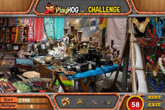 Challenge 5 Flea Market Free Hidden Objects Games