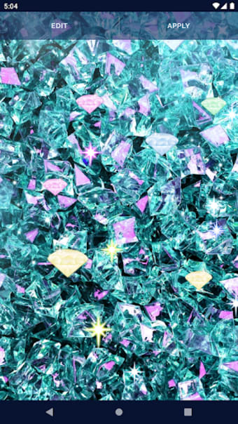 Diamond Crystal Live Wallpaper