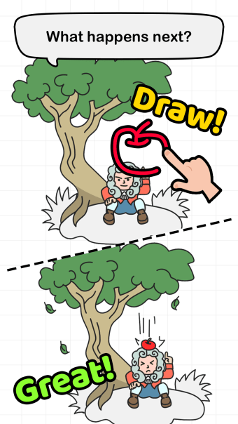 Brain Draw - Draw one part