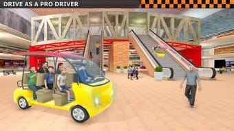 Shopping Mall Driver Taxi Simulator