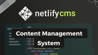 Imagen 0 para Netlify CMS