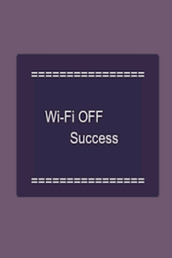 WiFi OnOff Toggle switcher