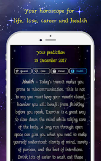 Daily Horoscope Fingerprint