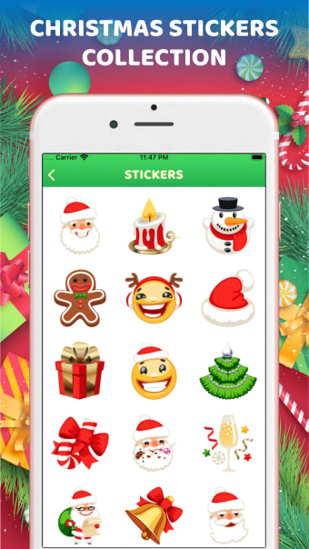 Christmas Stickers Emoji 2022