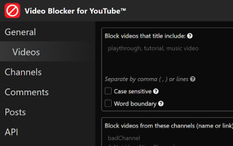 Video Blocker for YouTube™