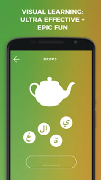 Drops: Learn Arabic language and alphabet for free