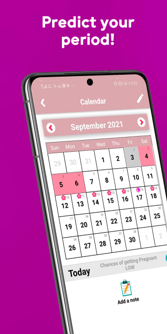 Period Tracker Calendar: Fertility  Ovulation