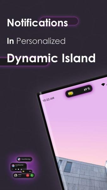 Dynamic Notification Island