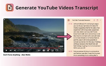 YouTube Transcript Generator