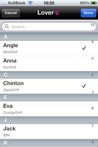 Contacts Grouping Lite