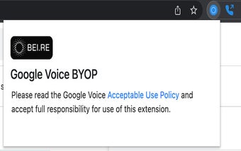 Google Voice BYOP