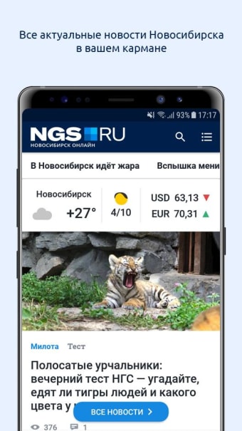 НГС  Новосибирск Онлайн