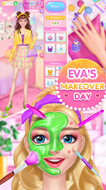 Evas Makeover Day: Spa Salon