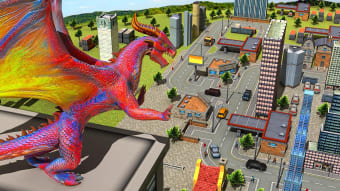 Wild Flying Dragon Attack Simulator