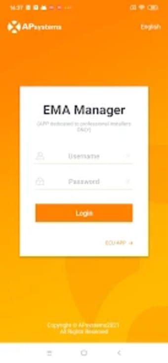 APsystems EMA Manager APP
