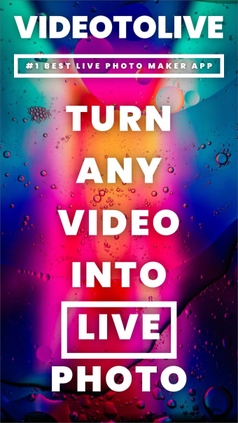 VideoToLive - Live Wall. Maker