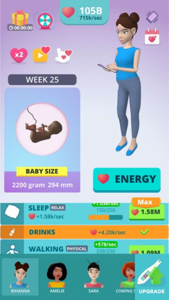 Baby  Mom Idle Life Simulator