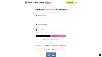 Teach Anything