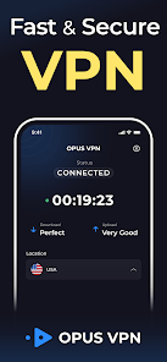 Opus VPN - Fast Private Secure