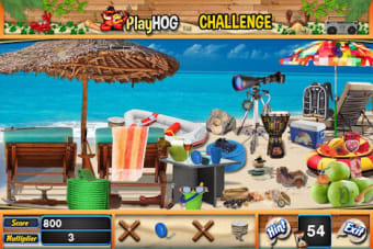 Challenge 145 Seaside New Free Hidden Object Game