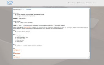 SimpleSeo - XpWeb.fr