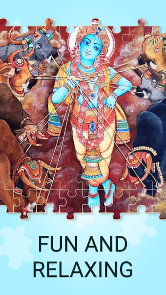 Hindu gods jigsaw puzzles game
