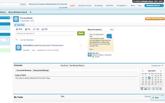 Enhance Salesforce Header