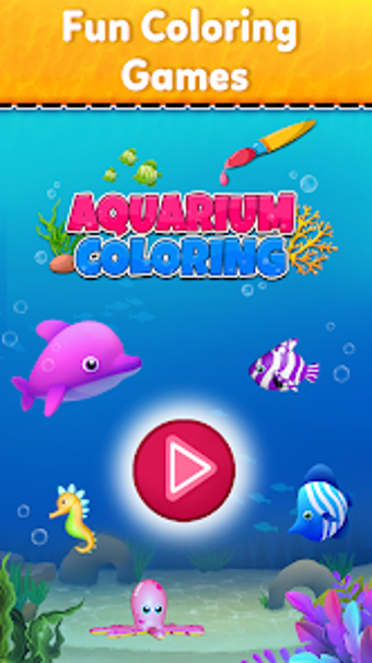 Fish Aquarium Coloring Games