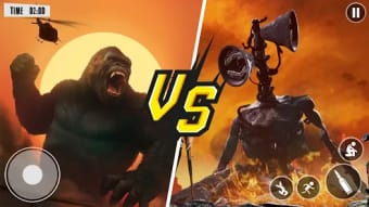 Kaiju Godzilla vs King Kong 3D