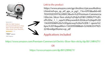 Short links to products in Amazon