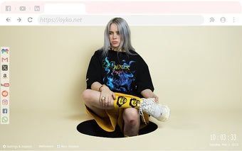 Billie Eilish Wallpapers New Tab