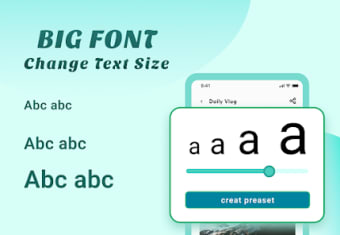 Big Font - Font Size Increaser