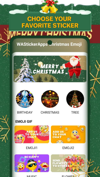 WAStickerApps Christmas Emoji