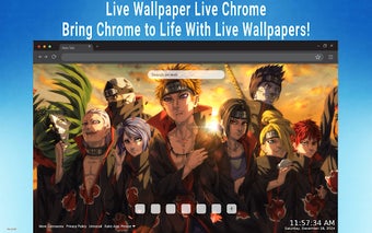 Naruto Clan Akatsuki 4K Wallpaper for Google Chrome - Extension Download