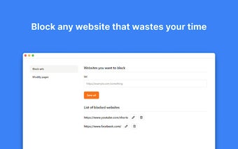 Website blocker