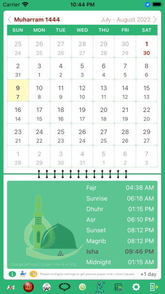 Arabic Calendar