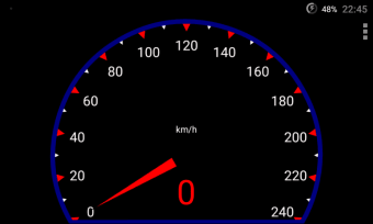Simple GPS Speedometer