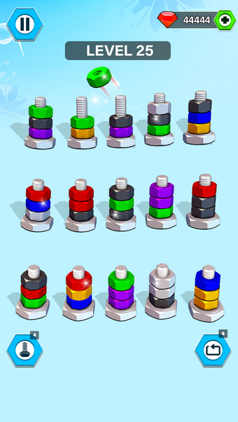 Nuts Bolts 3D Screw Sort Games