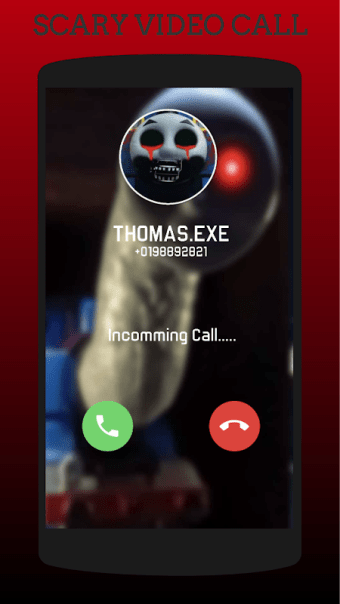 Scary Thomas.exe video call Horror Simulator