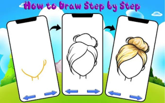 How to Draw Hair - Learn Drawi