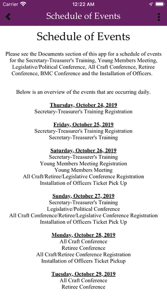 APWU Events