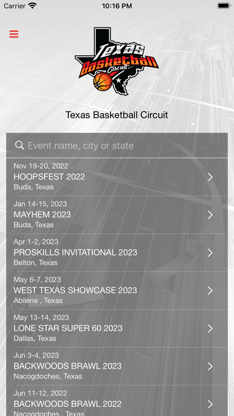 Texas Basketball Circuit