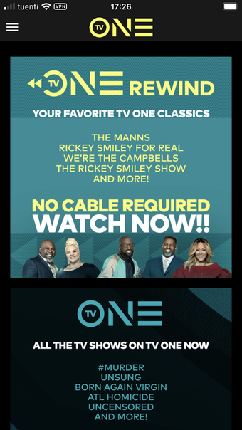 TVOne - Stream Full Episodes