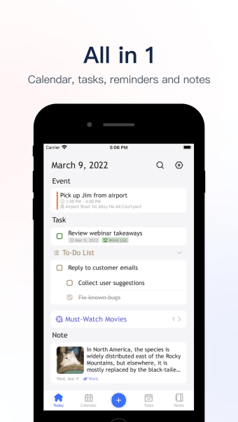 Planmore - Personal Planner