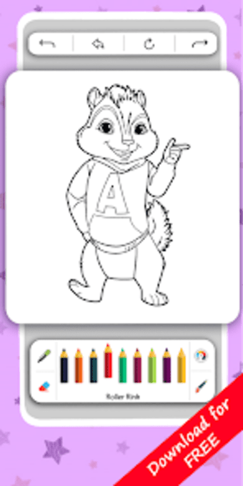 Alvin Chipmunks Coloring Book