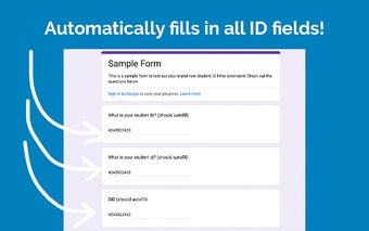 Student ID Filler