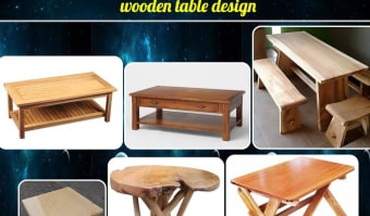 wood table design